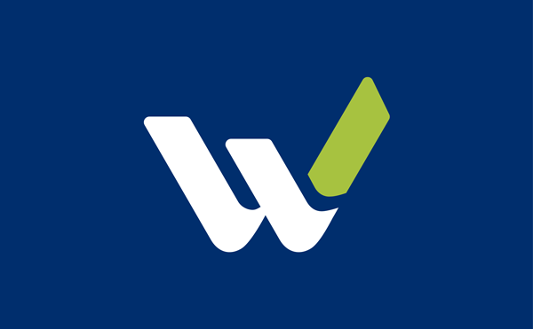 W Letterform reversed - click for download